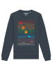 wat? Apparel Sweatshirt Sun And Moon in India Ink Grey