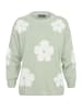 Cloud5ive Crew Neck Jumpers in mint/white