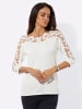 creation L 3/4 Arm-Pullover in ecru