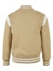 Urban Classics College Jackets in unionbeige/whitesand