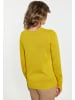Usha Damen Pullover in Limonengelb