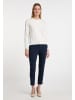 DreiMaster Klassik Damen Strickjacke in Wollweiss