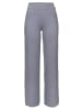 ELBSAND Strickhose in rauchblau meliert