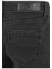 Urban Classics Urban Classics Damen Girls Organic Stretch Denim 5 Pocket Shorts in black washed