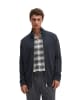 Marc O'Polo Stehkragen-Strickjacke regular in Dark Navy