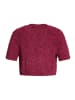 Vera Mont Sommer-Strickjacke mit Effektgarn in Dark Fuchsia