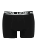 HEAD Boxershort 6er Pack in Schwarz/Schwarz/Blau/Anthrazit/Gelb