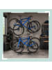 relaxdays Fahrradständer in Schwarz- (B)75 x (H)210 x (T)61 cm