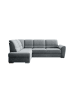MF Design Silver Recamiere Links in Charcoal -  (L) 270 x (B) 270 x (H) 93 cm
