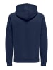ONLY & SONS Kapuzenpullover in Naval Academy