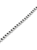 Luxenter Armband mit Silberfinish und mehrfarbigem Zirkonia – Sifrit