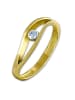 GoldDream 333 Gelbgold - 8 Karat Damen Ringe Welle Fingerring  56 (17,8)