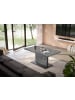58 aufm Kessel COUCHTISCH Höhenverstellbar Else 3 120x56x70 Holz Keramikoptik Grau