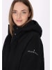 DreiMaster Maritim Winterparka in Schwarz
