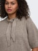 ONLY Carmakoma Strickjacke in Taupe Gray 1