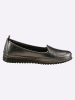 Andrea Conti Slipper in altsilberfarben