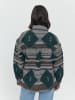 MAZINE Hemd Aira Shacket in chocolate/multicolor