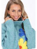 IZIA Sweater in blue mint