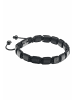 GT COLLECTION Armband Flat-Bead in schwarz