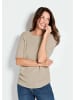 GOLDNER Kurzgröße:  Pullover Pullover in beige