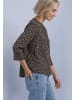 Street One Bluse in schoko beige - 0001