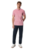 Marc O'Polo Poloshirt Piqué shaped in pink sugar