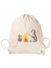 Mr. & Mrs. Panda gymnastiktasche Pinguin Lagerfeuer ohne Spruch in Creme