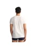 Gant T-Shirt 4er Pack in Weiß