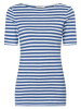 Marc O'Polo T-Shirt in blau weiß