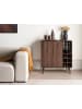 Beliani Sideboard TULLAMORE in Braun - (W) 84 x (H) 91 x (L) 39 cm