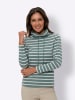 Sieh an! Shirt in jade-gestreift