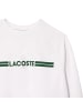 Lacoste Sweatshirt in Weiß