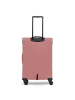 Redolz Essentials 12 THREE SET 4 Rollen Kofferset 3-teilig mit Dehnfalte rose