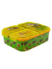 T-REX WORLD Kinder Brotdose Lunchbox mit 3 Fächern & tollem Design