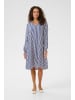 CULTURE Kleid CUdenia Relaxed fit in Mazarine Blue/White Stripe