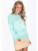 IZIA Women Sweater in aqua