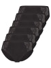 Nina von C. 6er Pack Damen Hüftslip in schwarz