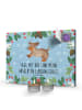 Mr. & Mrs. Panda Kerzen Adventskalender Hund Dackel mit Spruch in Eisblau