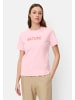 Camel Active T-Shirt aus reiner Baumwolle in Pink