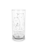 Mr. & Mrs. Panda Tumbler Bären Liebe mit Spruch in Transparent