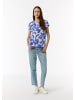 comma Bluse in 55B5_royalblau