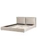 Beliani 10-tlg Wasserbett BAJONNA in Beige/Schwarz