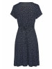 Vivance by Lascana Jerseykleid in schwarz-blau-geblümt