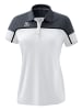 erima Damen Change By Erima Poloshirt in weiß/slate grey/schwarz