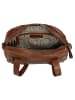 SPIKES & SPARROW Handtasche echt Leder in cognac