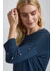 Fransa Rundhalspullover FRBESMOCK 2 Pullover - - 20609698  Feinstrickpullover mit 3/4 Ärmeln in Blau
