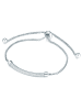 Lulu & Jane Armband aus Messing mit Zirkonia in silber