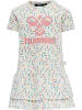 Hummel Kinder-Maxikleid "Aurora Dress S/S" in Weiß