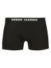 Urban Classics Boxershorts in black/charcoal