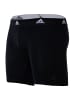 adidas Boxershort 3er Pack in Schwarz/Weiß/Blau